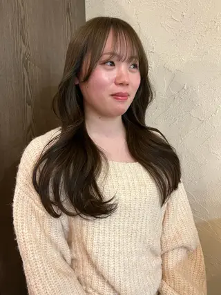 ロング カラー そね こまちのヘアスタイル