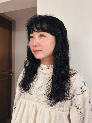ロング 似合わせパーマ 🌼カンナのヘアスタイル