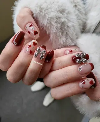 ネイル 3dパーツ/流行り 👧shushu❤️のネイルデザイン