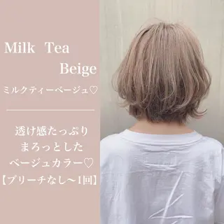 ミディアム カラー 大人っぽ韓国レディ レイヤー🤍渋谷のヘアスタイル