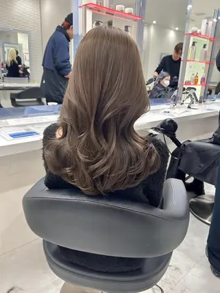 ヘアアレンジ ロング カラー 韓国カット/ パーマ/KOTAのヘアスタイル