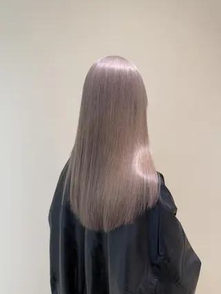 カラー ロング ヘアアレンジ レイヤー/艶ベージュ /🎀Saki🎀のヘアスタイル