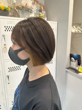 ショート タンバルモリ/ タッセルボブ/神山のヘアスタイル