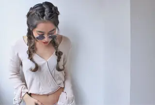 ロング カラー Miku 🇺🇸のヘアスタイル