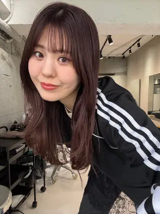 ロング 透明感🎀LOREN エリコ🌈のヘアスタイル