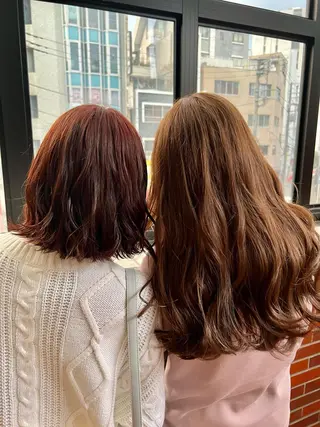 ショート カラー 【艶髪】💐韓国風× 透明感💐深江裕稀のヘアスタイル