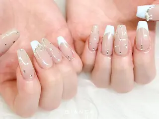 ネイル Bianca 🌟 yanagihasiのネイルデザイン
