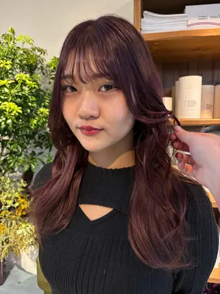 セミロング 🦕K-two/ シノハラナルミ🦕のヘアスタイル