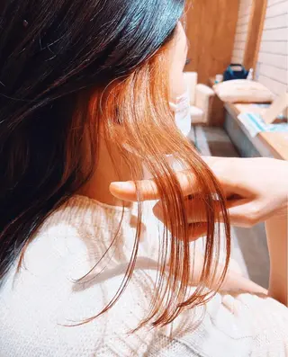 セミロング atelier L.I.B.Co 【アトリエ リブコ】所属・前川 和也のヘアスタイル