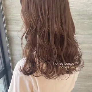 セミロング カラー Parve Mix / 根本 梨湖🫧のヘアスタイル