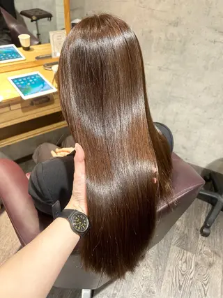 ロング カラー パーソナルカラー 診断🍀マリンのヘアスタイル