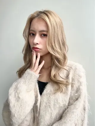 ロング カラー 艶カラー/縮毛矯正/ ケア/アレンジ/桜悠のヘアスタイル