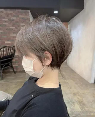 ショート カラー 初めでも安心🌟 newi町田✂のヘアスタイル