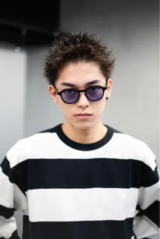 ショート パーマ メンズ fifth リュウセイのヘアスタイル