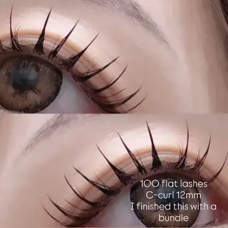 マツエク・マツパ Bianca Sakura⠀のマツエク・マツパデザイン