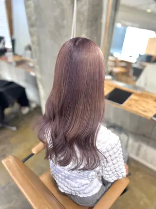 ロング カラー ︎︎カイ ミズキ 🐰𝜗𝜚のヘアスタイル