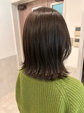 ミディアム カラー 朝楽スタイル🌼 千晶のヘアスタイル