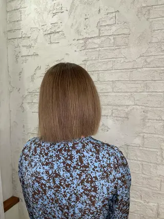 ミディアム カラー ブリーチ特化 ハイトーンRYOYAのヘアスタイル