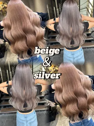 ロング カラー ブロンド/ベージュ系 /🪽そうま🪽のヘアスタイル