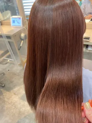 ミディアム カラー 髪質改善&トリートメント Loops鷺沼店所属・🌷髪質改善/ 落合 咲弥🌷のヘアスタイル