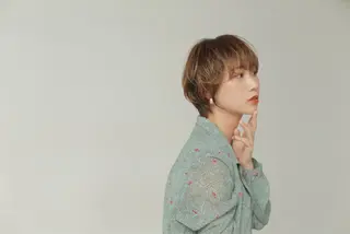 ショート 松尾 空唯希のヘアスタイル