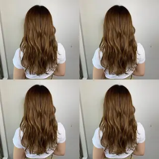 セミロング カラー 似合わせ/ブリーチ カラー.岡田友仁のヘアスタイル