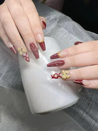 ネイル Lee Nails チップ長さだし専門店のネイルデザイン