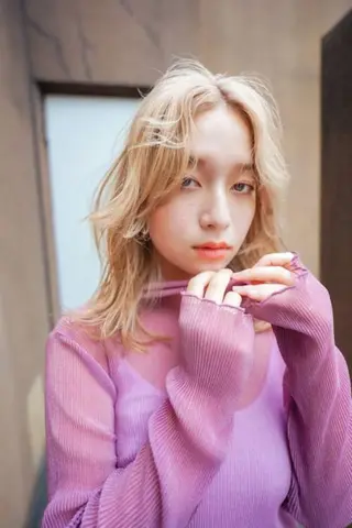 セミロング カラー N°sopo 札幌大通のヘアスタイル