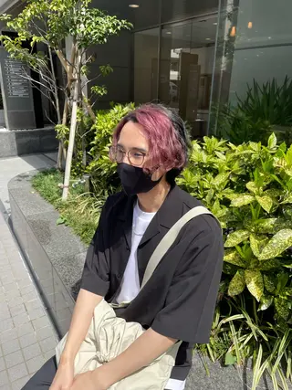 ショート ハイトーン/ボブ /Riimooaのヘアスタイル