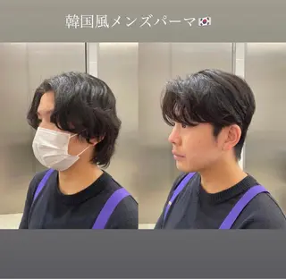 メンズ ❤︎︎韓国ヘア❤︎︎ 𝑺𝒉𝒊𝒉𝒐のヘアスタイル