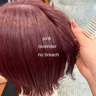 ショート カラー 松本優香/ボブ/ダ ブルカラー/髪質改善のヘアスタイル