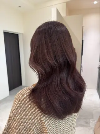 セミロング 銀座|透明感カラー |めぐ🫧のヘアスタイル