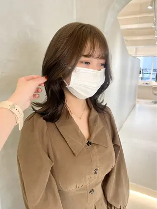 カラー スパイキーショート/ センターパート/奈菜のヘアスタイル