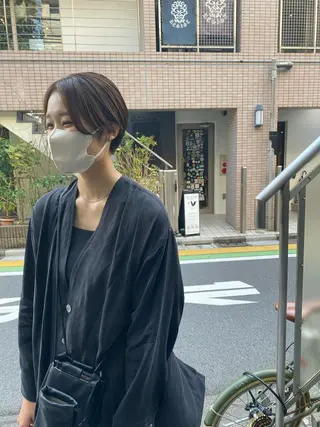 ショート hemm,hemm.所属・ショート・ボブ MIKUのヘアスタイル