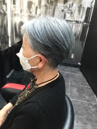 ショート Annon プライベートサロンのヘアスタイル