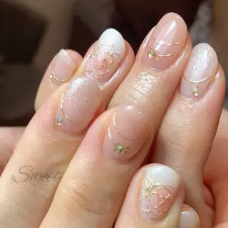 ネイル sweet 仲野陽子のネイルデザイン