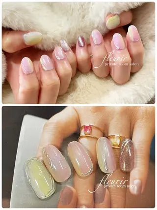 ネイル フルリール 【プライベートサロンのネイルデザイン