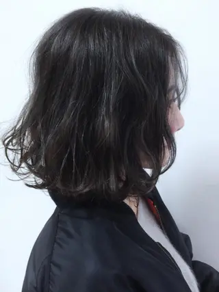 ミディアム カラー 🍀ナガヤマ ヒデアキ🍀のヘアスタイル