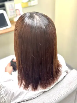 ミディアム 巻ける美髪矯正/ 韓国ヘア/yutaのヘアスタイル