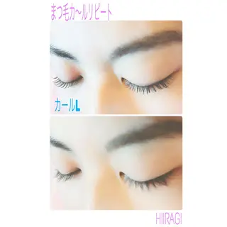 マツエク・マツパ 美容室 HIIRAGIのマツエク・マツパデザイン