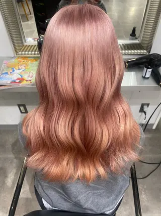 ロング カラー ENV船橋 櫻井ちののヘアスタイル