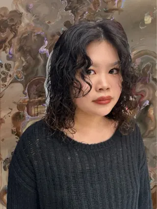 セミロング パーマ ᴘʀɪᴢᴇ 🌜 ᴀɴʀɪ 🌜のヘアスタイル