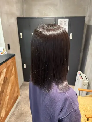 ミディアム カラー La fith hair palace 宮崎店所属・原田 夢来のヘアスタイル