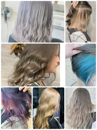 ロング ank classic hair【アンククラシックヘアー】所属・バレイヤージュ ハイライト　齋藤祐哉のヘアスタイル