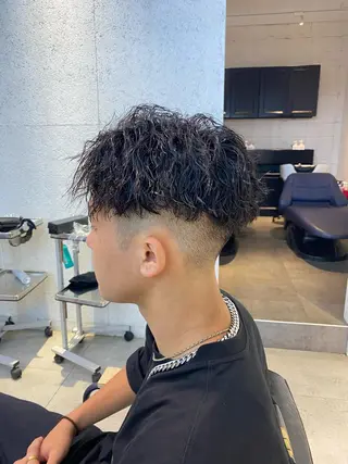 パーマ メンズ 新宿【メンズパーマ】 塩澤太一のヘアスタイル