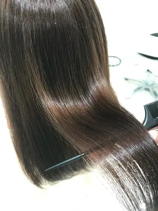 ロング カラー スパイラル波巻き パーマ井本汰壱のヘアスタイル