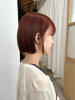 ショート sea by luvismけやき通り2号店所属・ボブ/ショート/ 縮毛矯正/岸本恭明のヘアスタイル