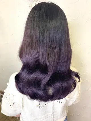 ミディアム カラー 映える顔周りカット ♥️韓国ヘア"ちぇるのヘアスタイル