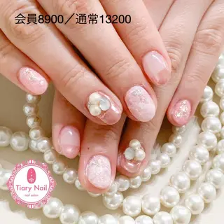 ネイル 💗🪽Tiary Nail🪽💗のネイルデザイン