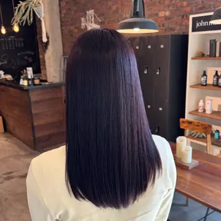 セミロング カラー theBRIDGE/ 神谷ゆうなのヘアスタイル